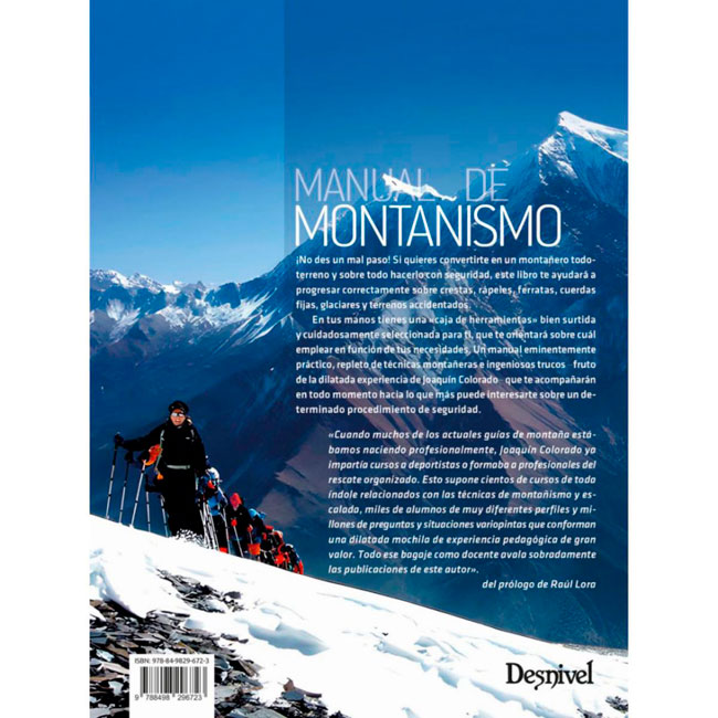  ed. desnivel Manual de montañismo