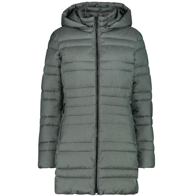  cmp WOMAN PARKA SNAPS HOOD mineral me