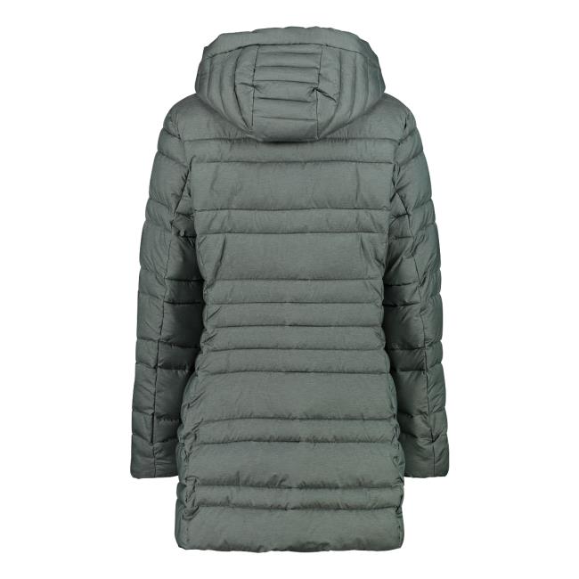  cmp WOMAN PARKA SNAPS HOOD mineral me