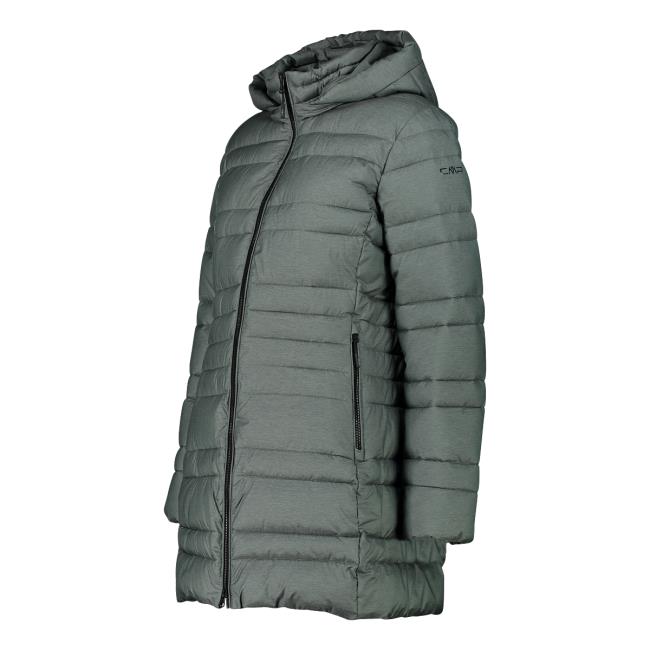  cmp WOMAN PARKA SNAPS HOOD mineral me
