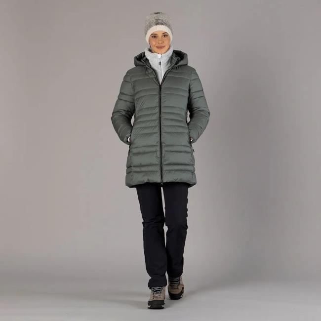  cmp WOMAN PARKA SNAPS HOOD mineral me