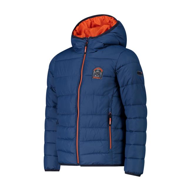  cmp KID JACKET FIX HOOD bluestone