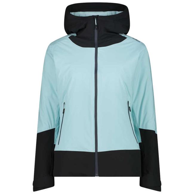  cmp WOMAN JACKET FIX HOOD acqua