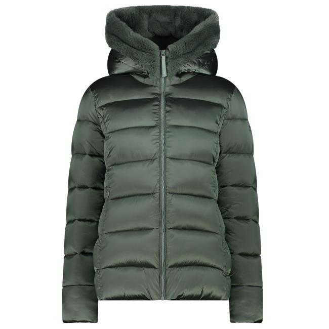 cmp  WOMAN JACKET FIX HOOD mineral