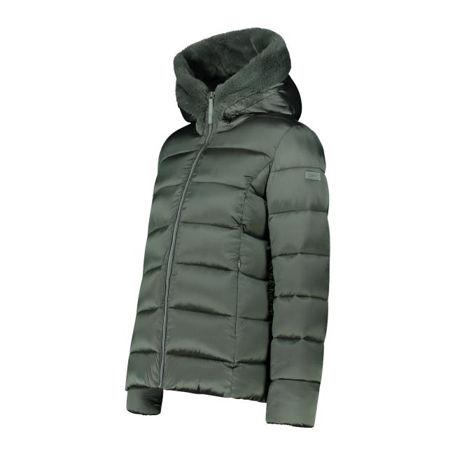 cmp  WOMAN JACKET FIX HOOD mineral