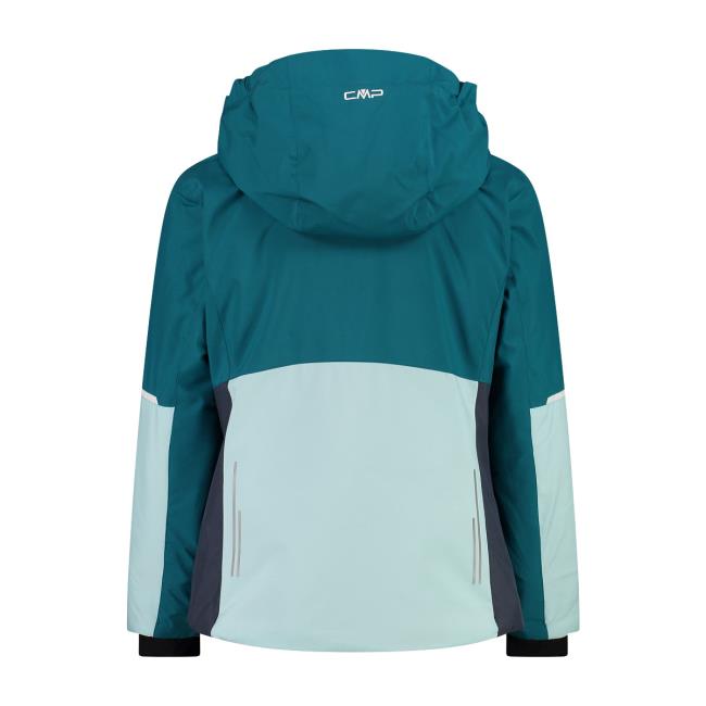  cmp KID G JACKET FIX HOOD teal