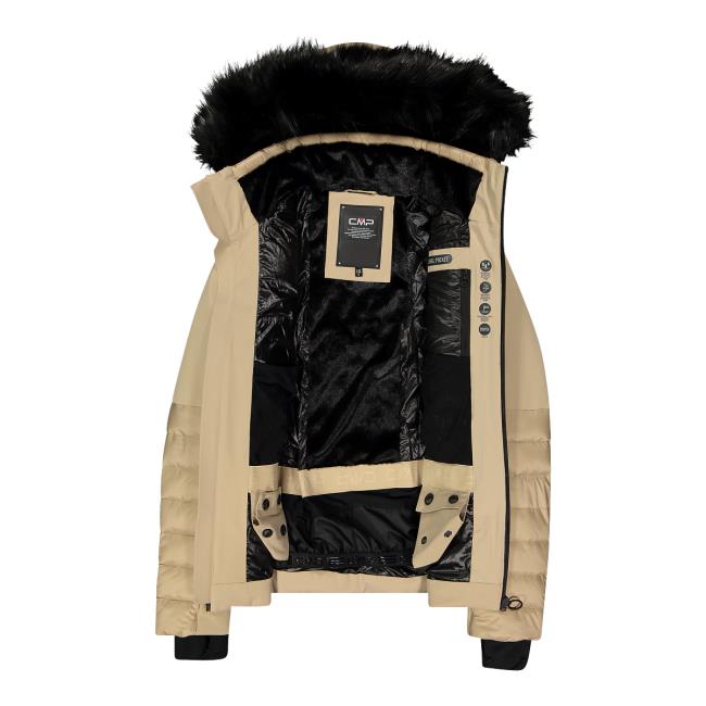  cmp WOMAN JACKET ZIP HOOD sesamo