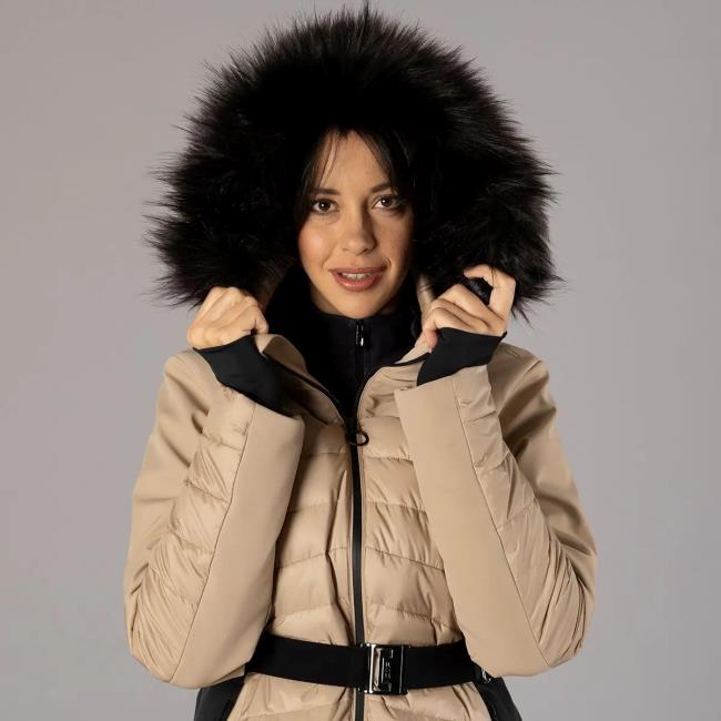  cmp WOMAN JACKET ZIP HOOD sesamo