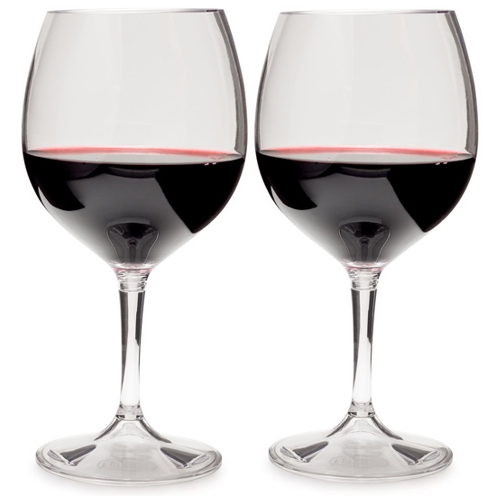  gsi outdoors Nesting Red Wine Glass Set