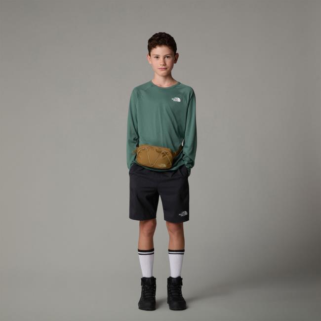  the north face TEEN SUNRISER L/S TEE Duck Green
