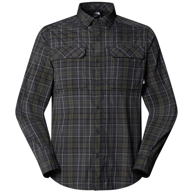  the north face M SEQUOIA PLAID SHIRT Asphalt Grey/New T