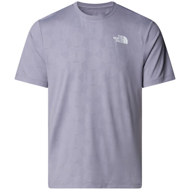  the north face M 24/7 S/S TEE EMBOSSED Pearl Mist Tent 