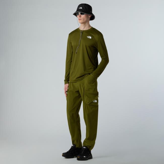  the north face M L/S LIGHTRANGE TEE Forest Olive