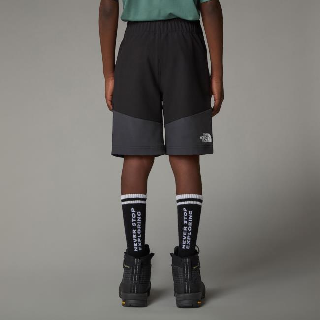 the north face  TEEN HIKE SHORT TNF Black/Asphalt Grey