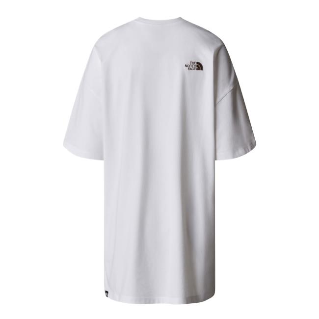  the north face W S/S ESSENTIAL OVERSIZE TEE DRESS TNF W