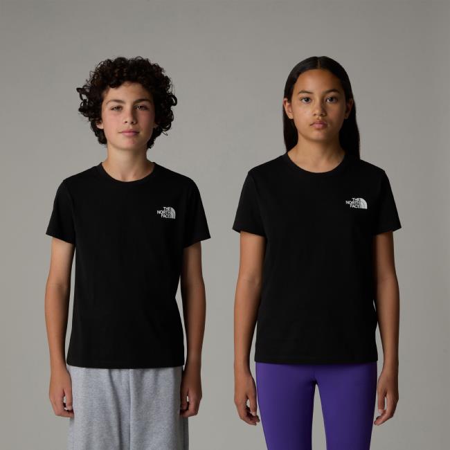  the north face TEEN S/S SIMPLE DOME TEE TNF Black