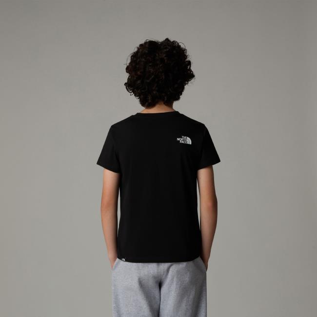  the north face TEEN S/S SIMPLE DOME TEE TNF Black