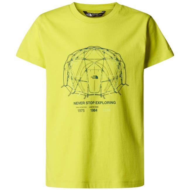  the north face B GRAPHIC RELAXED S/S TEE Sulphur Spring