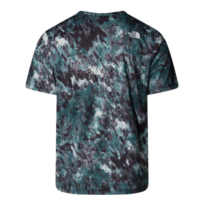  the north face M 24/7 S/S TEE REG AOP Deep Nori Trail G