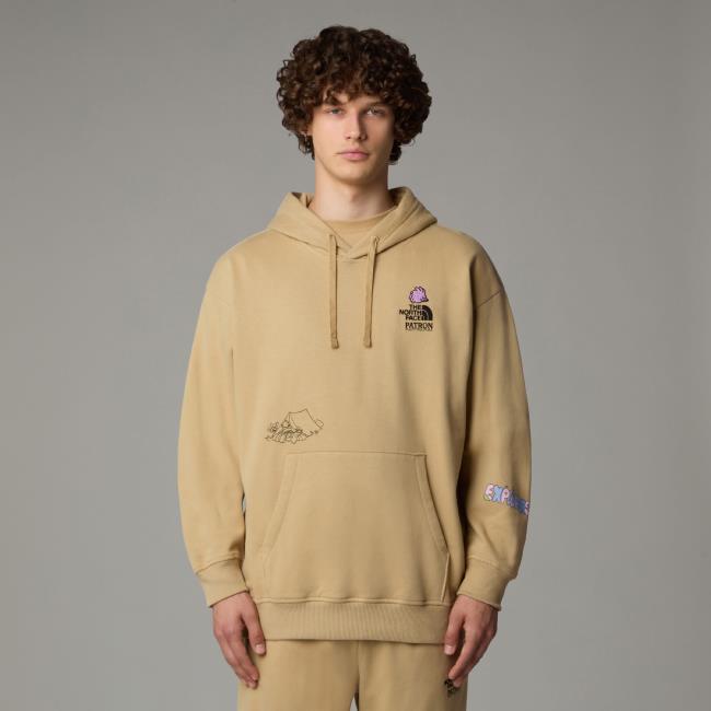 The North Face U Mountain Cleanup Oversized Ho Khaki St