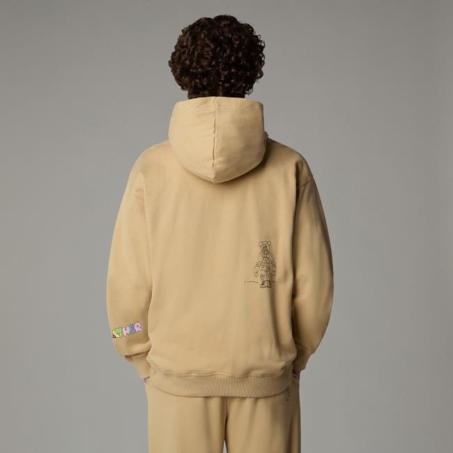 The North Face U Mountain Cleanup Oversized Ho Khaki St