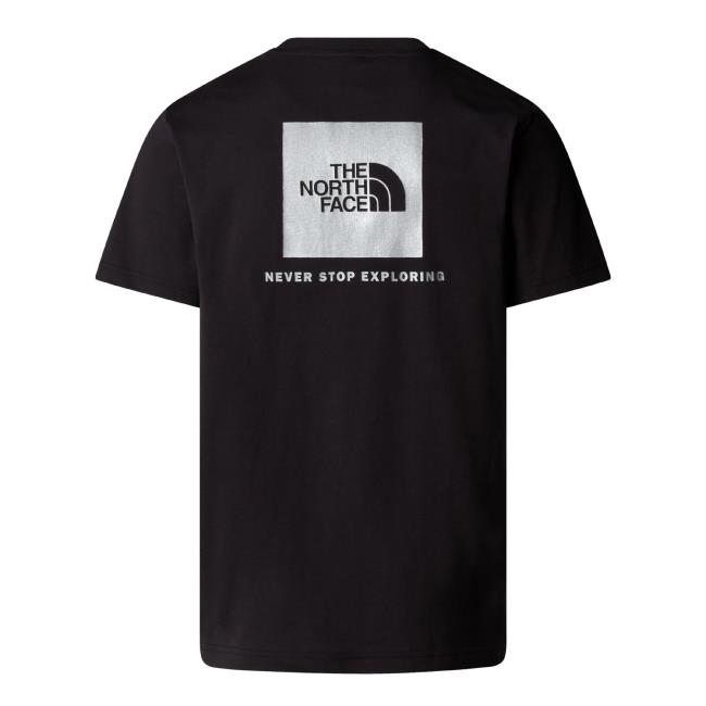  the north face M S/S REFLECTIVE BOX NSE  TEE TNF Black 
