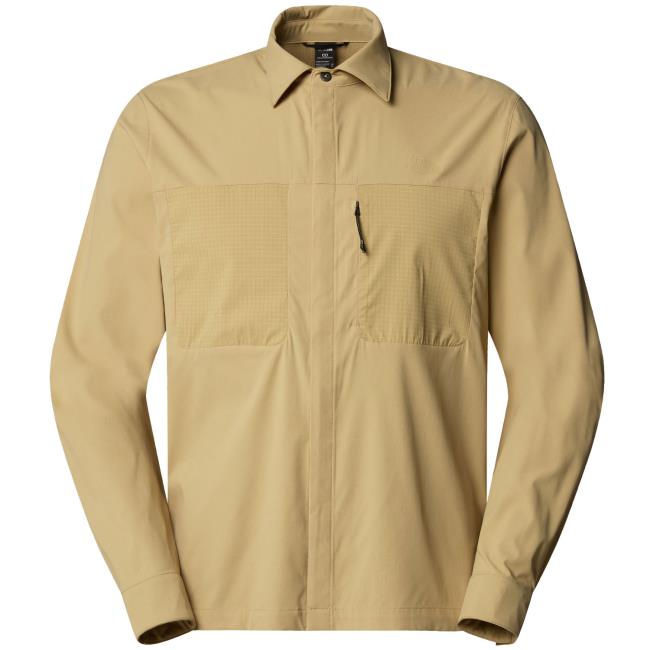  the north face M L/S LIGHTRANGE SHIRT Khaki Stone