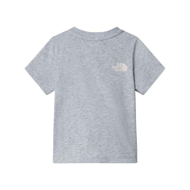  the north face BABY GRAPHIC S/S TEE TNF Light Grey Heat