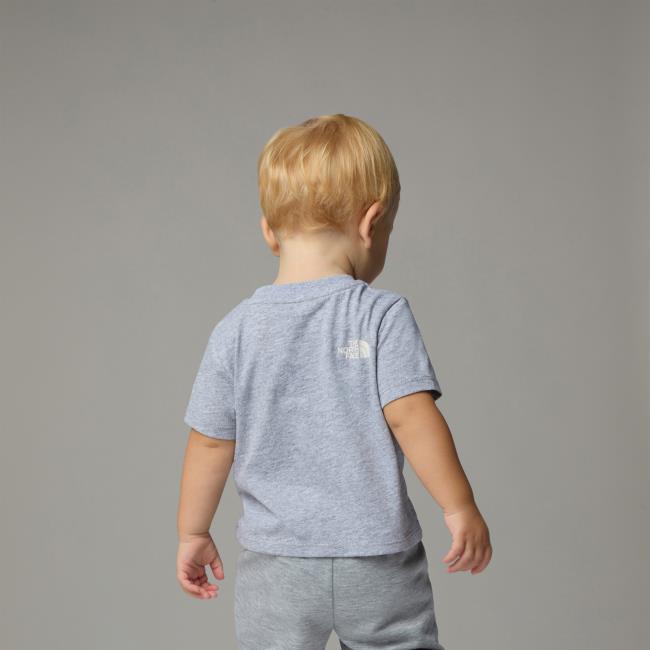  the north face BABY GRAPHIC S/S TEE TNF Light Grey Heat