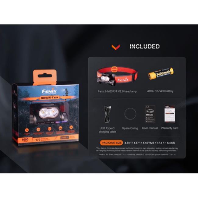  fenix HM65R-T V2.0 1.600 lm