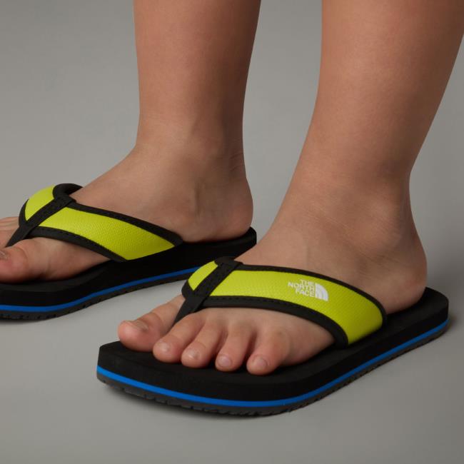  the north face Y BASE CAMP FLIP-FLOP SLPHR SPRG GRN/HE