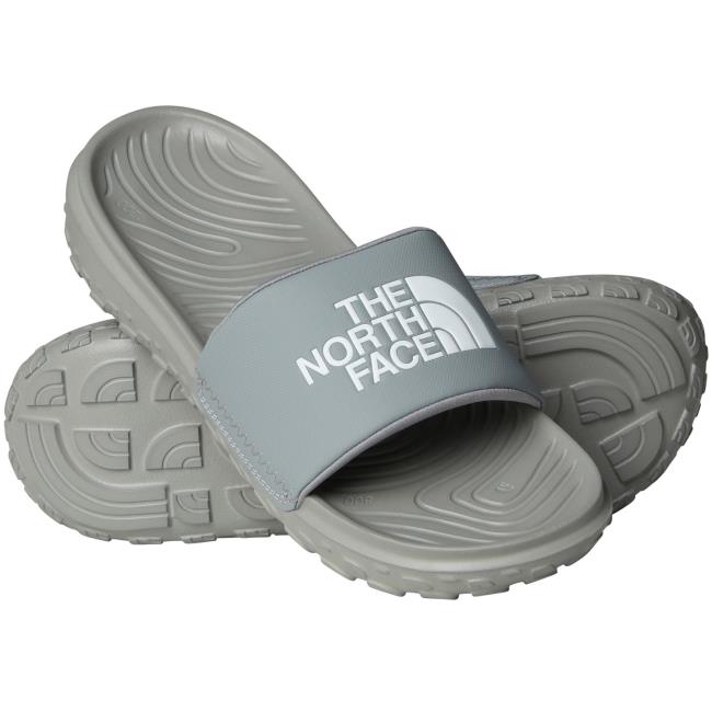  the north face M NEVER STOP CUSH SLIDE CONCRETE/TNF WH