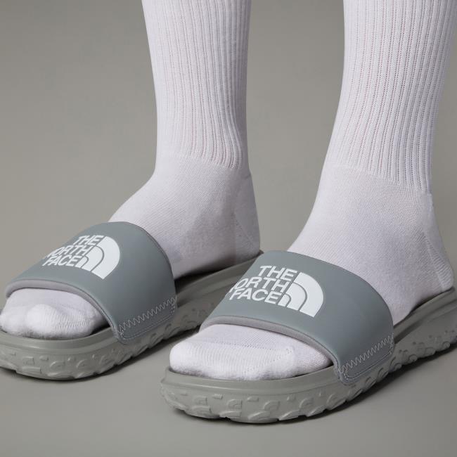  the north face M NEVER STOP CUSH SLIDE CONCRETE/TNF WH