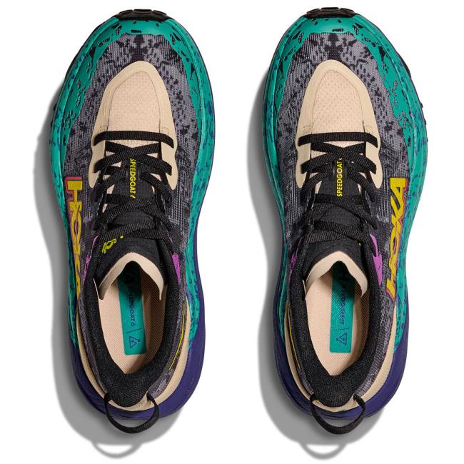 hoka Hiking Shoes SPEEDGOAT 6 Oatmeal/Mountai