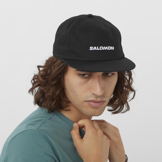 Lipppis Salomon Cap Flat U Deep Black