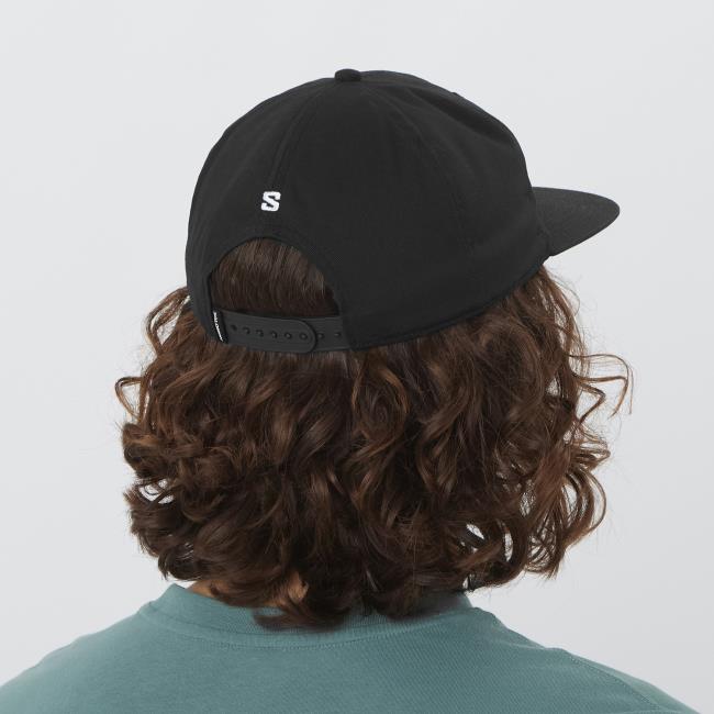 Lipppis Salomon Cap Flat U Deep Black