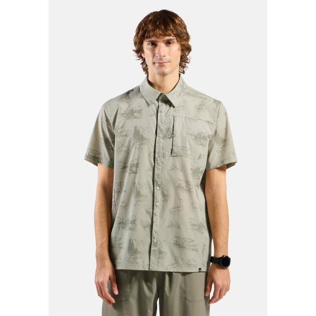 Odlo Essentials Ss Print Hiking Shirt