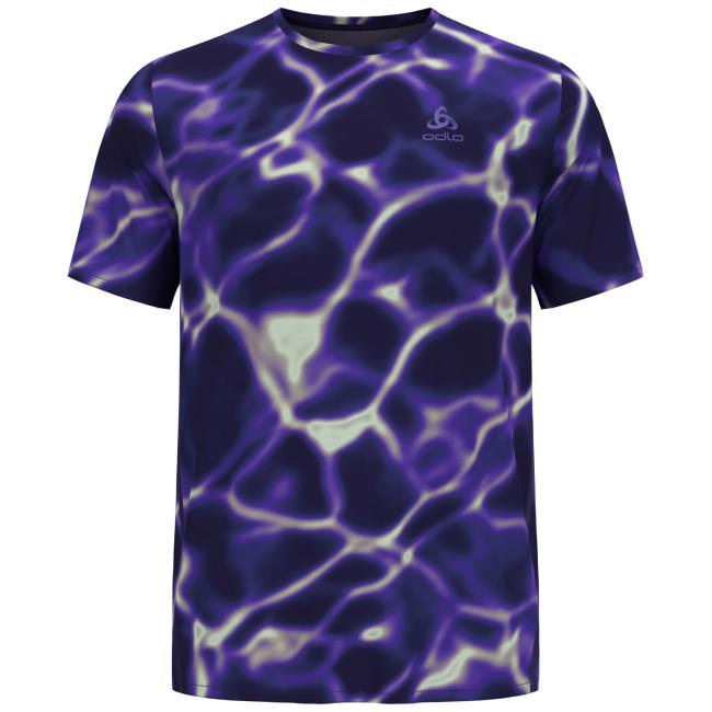  odlo Zeroweight Chill Tec Print SS Running T-Shirt