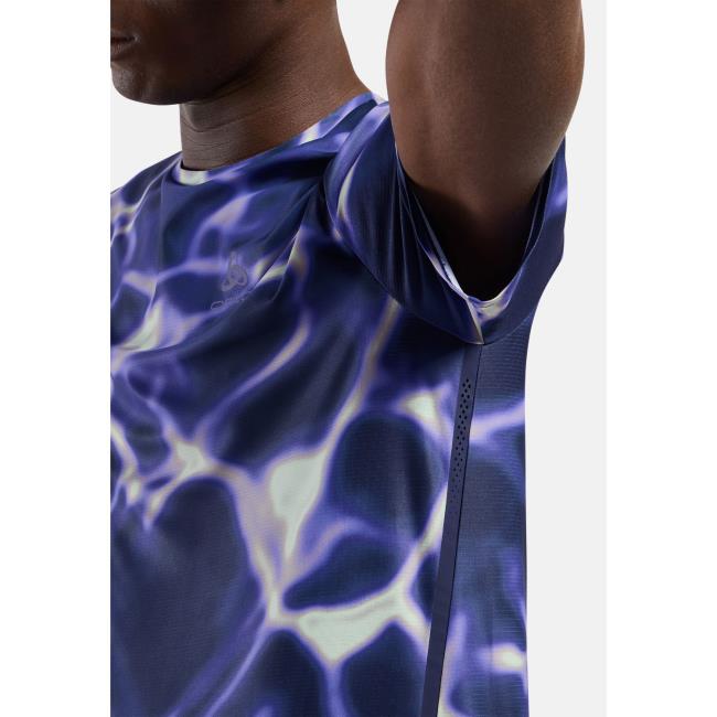  odlo Zeroweight Chill Tec Print SS Running T-Shirt