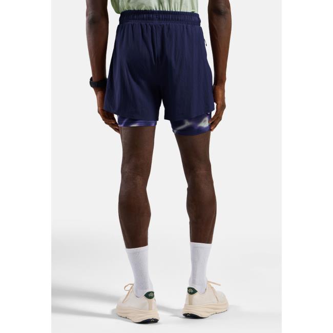 Odlo Zeroweight 5 Inch 2in1 Print Running Shorts