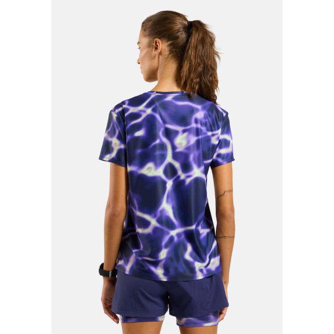 odlo Zeroweight Chill Tec Print SS Running T-Shirt W