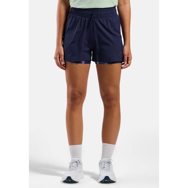 odlo Zeroweight 3 inch 2in1 Print Running Shorts W