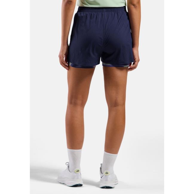  odlo Zeroweight 3 inch 2in1 Print Running Shorts W