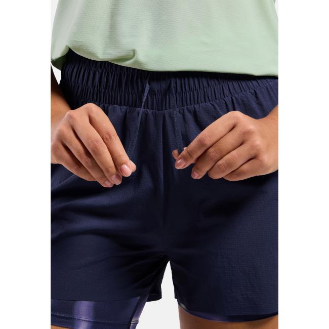  odlo Zeroweight 3 inch 2in1 Print Running Shorts W