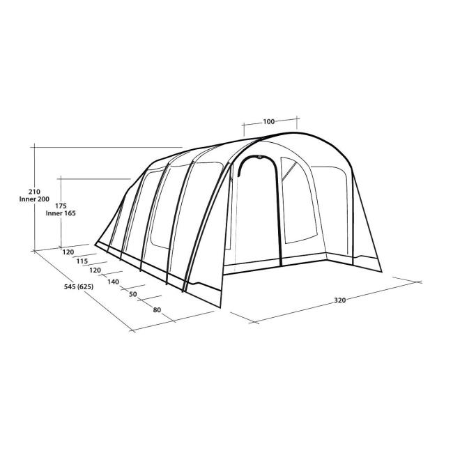 Teltta Outwell Denver 5