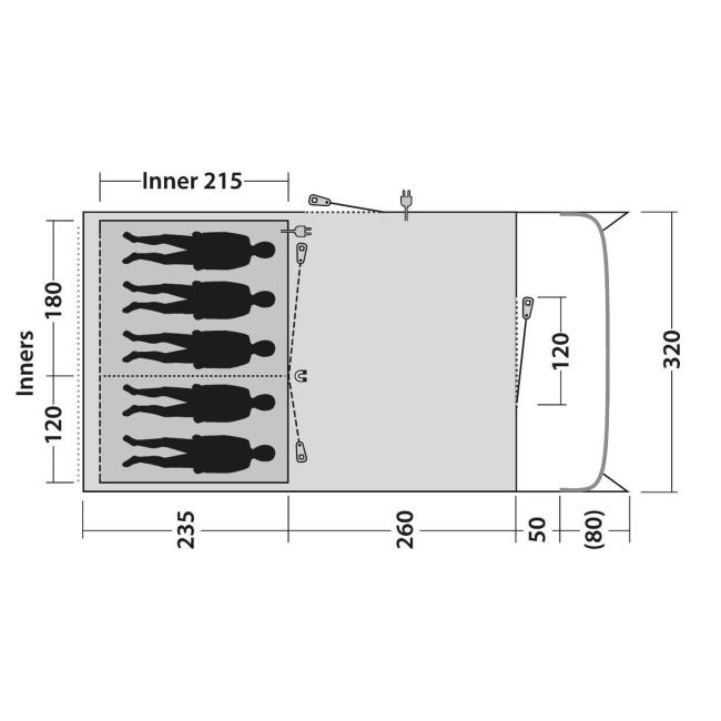 Teltta Outwell Denver 5