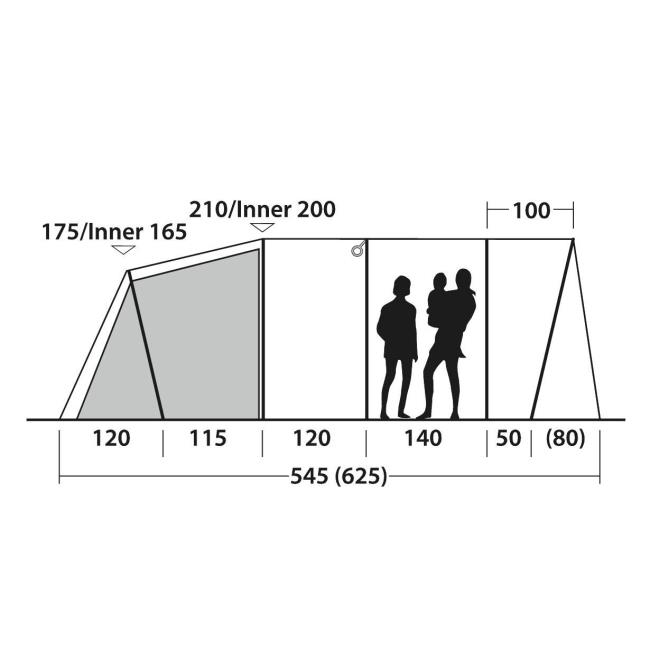 Teltta Outwell Denver 5