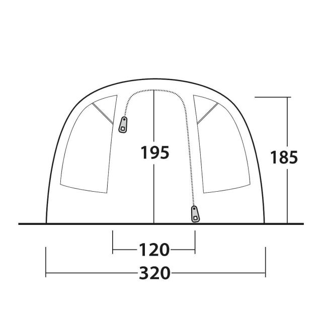 Teltta Outwell Denver 5