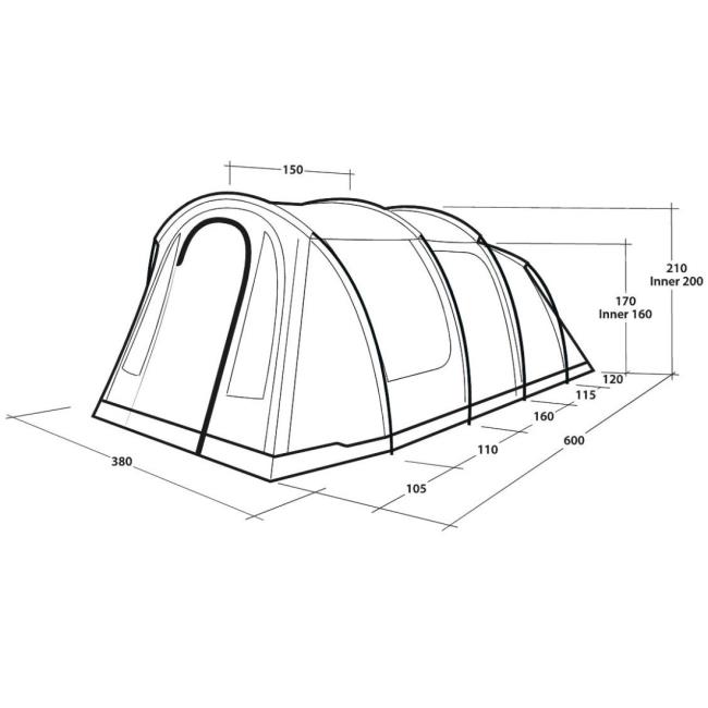 Tenda Outwell Rockwell 6
