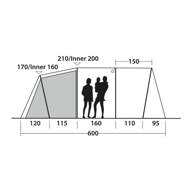 Tenda Outwell Rockwell 6